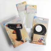 Joy!Crafts / Lijmpistool / Lijmpistool Standaard / 20 lijmpatronen / Lijm Set / 1000/0016