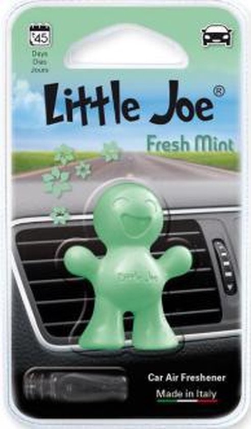 2x Little Joe | Auto luchtverfrisser voor in de airco | Groen | Fresh Mint