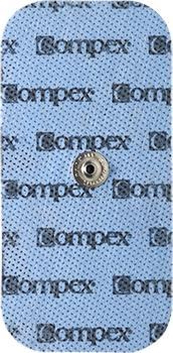 Compex Performance elektrode 5x10cm single snap — afbeelding 2