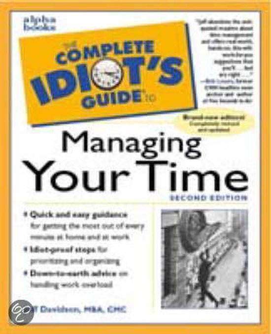 The Complete Idiot's Guide to Time Management - cover