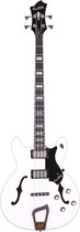 Hagström Viking Bass White Gloss 4-snarige basgitaar