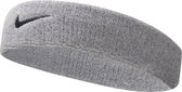 Nike Swoosh Headband  Hoofdband (Sport) - Maat One size  - Unisex - grijs