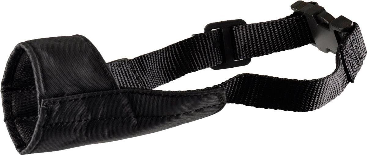 Bol.com Flamingo Ned - Muilband Honden - Muilband Ned Nylon Zwart Xl Nek 55-80cm / Neus 27cm - 1st - 117376 - 1st aanbieding