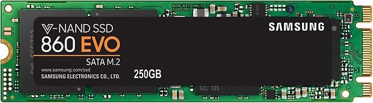 Samsung MZ-N6E250 internal solid state drive M.2 250 GB SATA III V-NAND MLC
