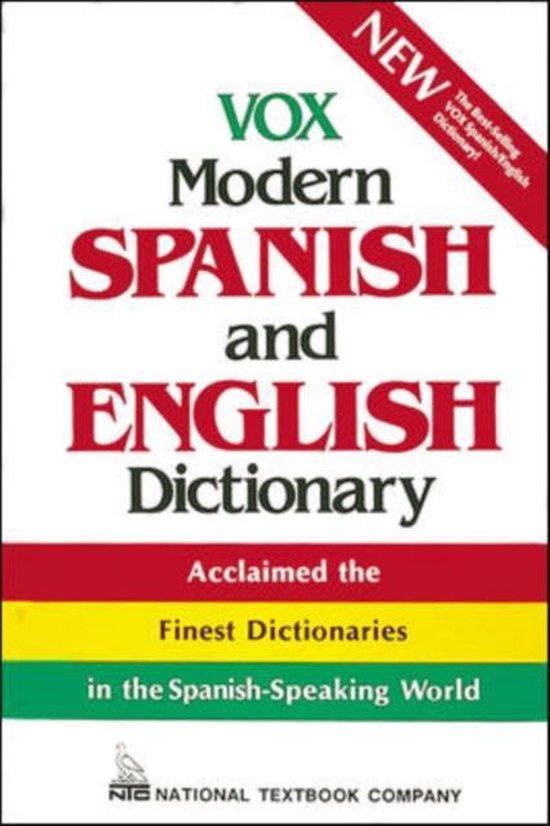 Vox Modern Spanish and English Dictionary, Vox 9780844279909 Boeken