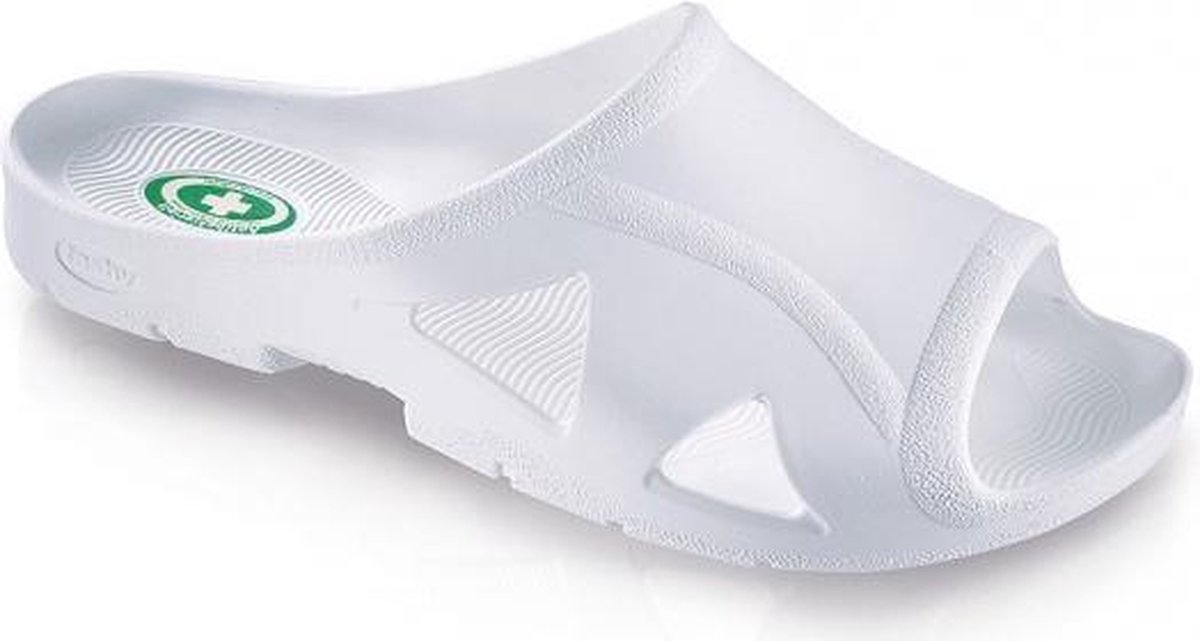 Witte bio sandalen voor heren 42