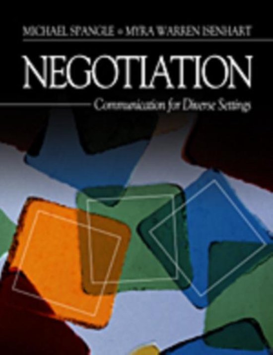 Negotiation - cover
