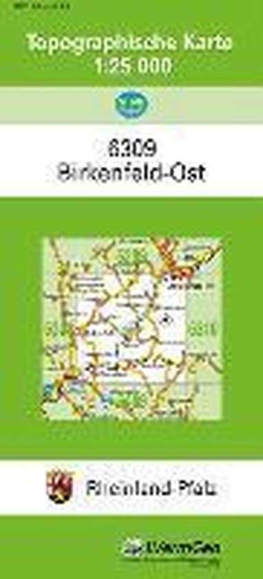 Birkenfeld Ost 1 : 25 000 - cover