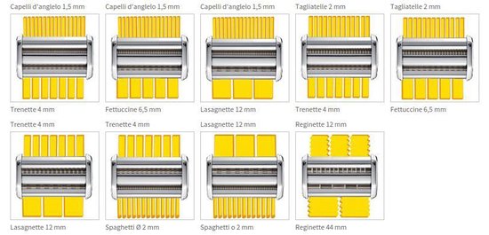 Imperia Duplex Tagliatelle + Fettuccine hulpstuk pastamachine van Imperia — afbeelding 2