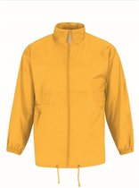 Heren regenkleding - Sirocco windjas/regenjas in het zonnebloemgeel - volwassenen M (50) oker geel