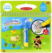 magisch kleurboek Dieren kleuren met water - herbruikbaar