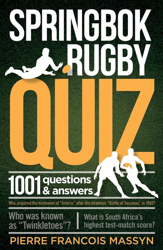 Springbok Rugby Quiz - cover