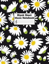 Blank Sheet Music Notebook