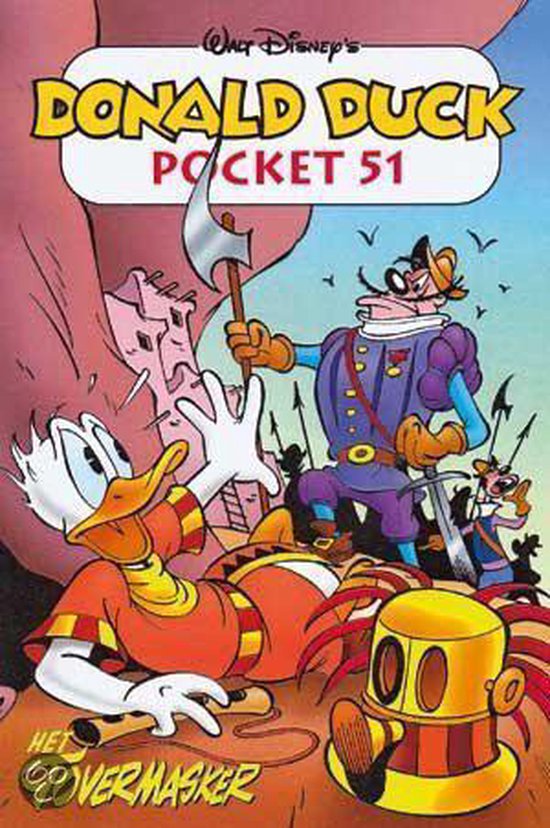 Cover van het boek 'Donald Duck Pocket / 051 Het tovermasker'