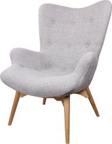 Zenie - fauteuil - knitted - grijs