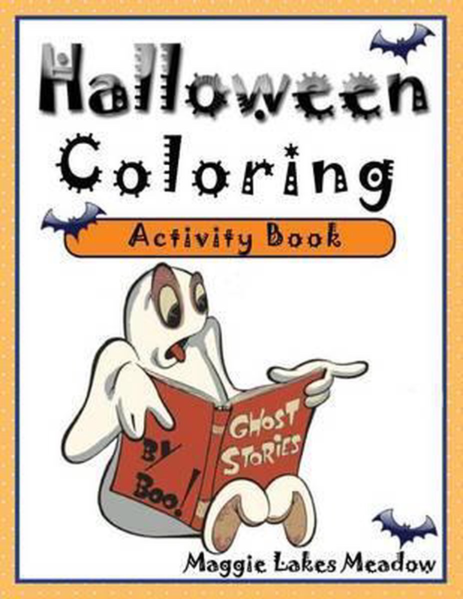 Halloween Coloring Activity Book van Maggie Lakes Meadow