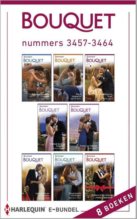 Bouquet e-bundel nummers 3457-3464, 8-in-1 - Annie West | Tiliboo-afrobeat.com