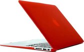 Enkay Series Crystal Hard beschermings hoesje voor Apple Macbook Air 13.3 inch  (rood) (oud model!)