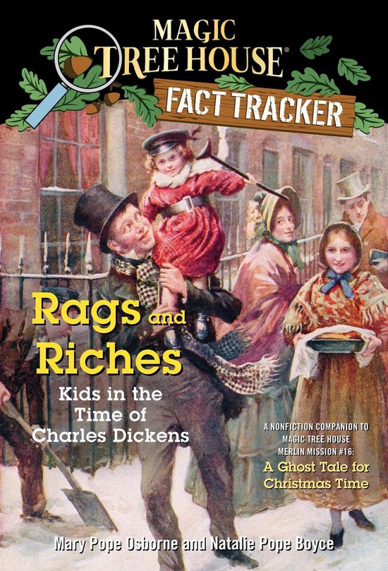 Magic Tree House Fact Tracker 22 - Rags and Riches: Kids in  ... - cover