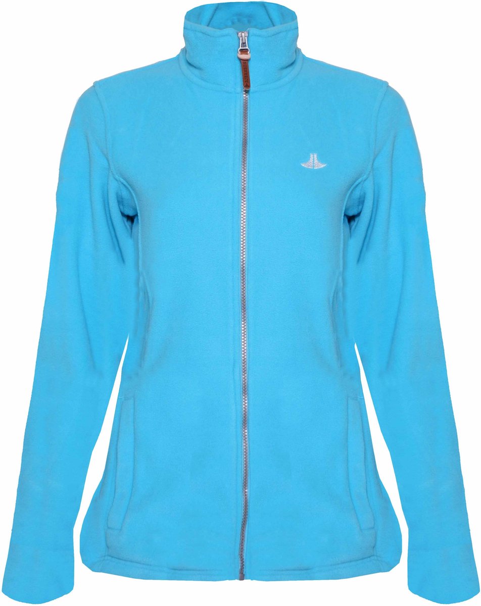 BJØRNSON Jenna Fleece Vest 4 Seizoenen Dames - Rits - Maat 46 - Atol Blauw