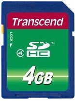 Transcend TS4GSDHC4 mémoire flash 4 Go SDHC