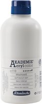 Acrylverf - Buff Titanium Light (113) - Semi-Transparant - Schmincke AKADEMIE® - 500 ml
