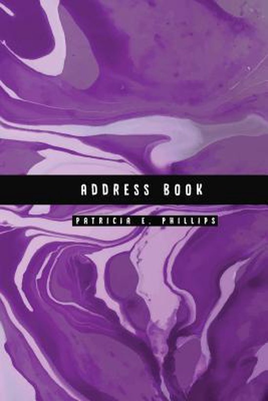 Address Book, Patricia E Phillips 9781543219845 Boeken