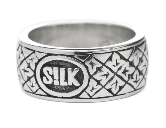 SILK Jewellery - Zilveren Ring - Crossline - 133.17 - Maat 17,0