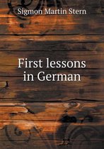 First lessons in German