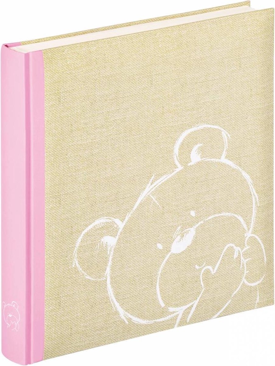Walther UK-151-R Dreamtime - Babyalbum - Formaat 28 x 31 cm - Beige/Roze