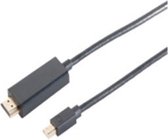 shiverpeaks BS10-53045 DisplayPort kabel 3 m Mini DisplayPort HDMI Zwart