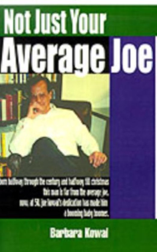 Not Just Your Average Joe - cover