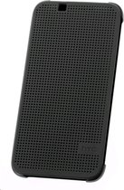Coque HTC HC-M130 Dot View - noire - pour HTC Desire 510
