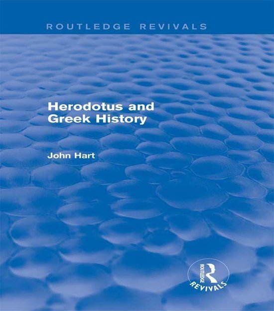 Herodotus and Greek History - cover