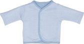 ISI MINI - Vestje - Teddy - Blauw - met drukknoop - 62/68