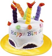 Boland Hoed Cream Cake Happy Birthday Geel