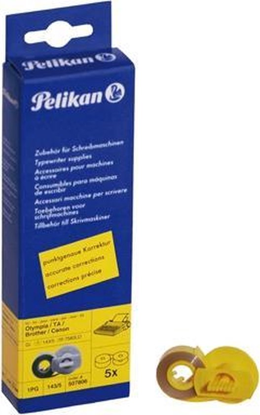 Schrijfmachinelint Pelikan GR 143 Lift-Of f Zwart
