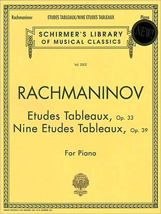 Etudes Tableaux, Op. 33 And 39