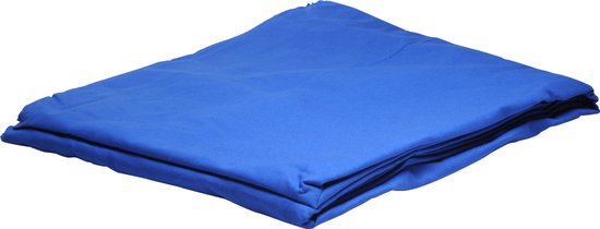 Studio achtergrond doek - Bresser Y-9 achtergronddoek 2,5x3m Chromakey blauw