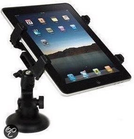 Mok Pebish Geestig Autohouder iPad 1, 2, 3, 4, AIR, Mini RAAMHOUDER | bol.com