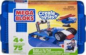 Mega Bloks - Build 'n Go Pad - Blauw - Constructiespeelgoed
