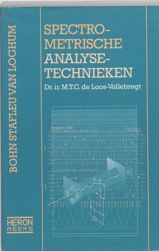 Cover van het boek 'Spectrometrische analysetechnieken / druk 1' van G. Loos-Vollebregt