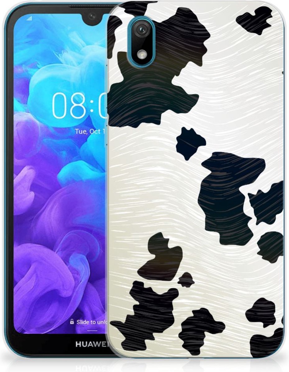 Huawei Y5 (2019) TPU Hoesje Koeienvlekken