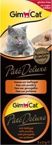 Gimcat Pate De Luxe  - Gevogelte - 3 x 21 g