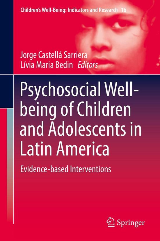 Children’s Well-Being: Indicators and Research 16 - Psycho ... - cover