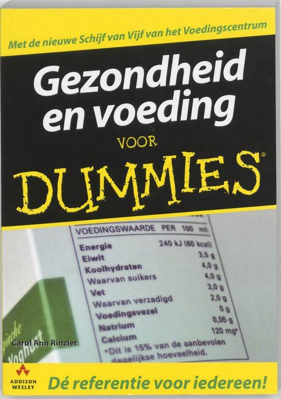 9789043009140 - Voor Dummies - Gezondheid en voeding voor Dummies