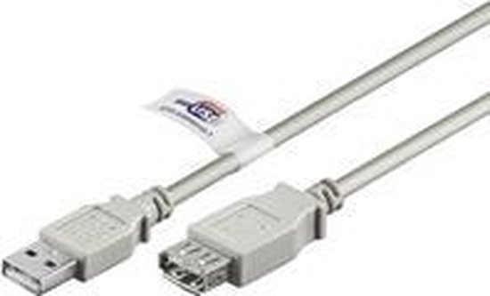 Goobay 68973 Cavo USB 2.0 Ad Alta Velocità 3m - Trasparente, Per Stampanti E Scanner - 3