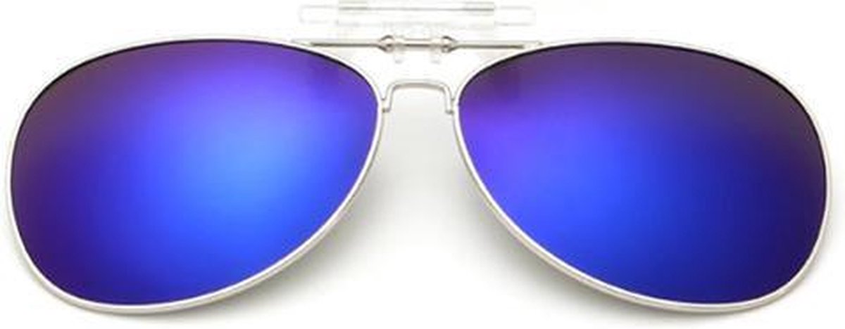 Accessoires Zonnebrillen & Eyewear Zonnebrillen Groene Aviator Clip Op Flip Up Zonnebril UV400 Bescherming ACP018 