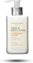 Atelier Rebul Citroengras & Honing Hand & Body Lotion 250 ml - Natuurlijk - Voor Alle Huidtypes