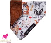 2 in 1 Slide -Over bandana | Frenchies maat Large